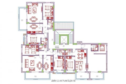 Leilighet i Cikcilli, Antalya, Tyrkia Nr. 170004 - 11