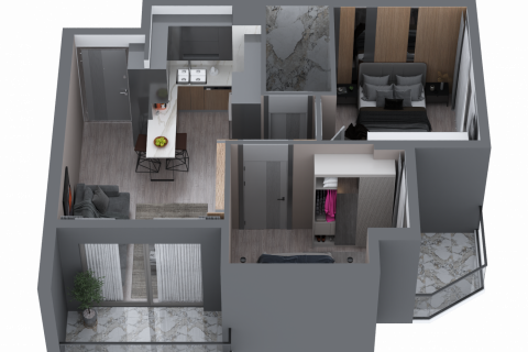 2+1 Wohnung in Mersin, Türkei Nr. 181770 - 29