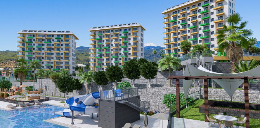 Lägenhet  i Alanya, Antalya, Turkiet Nr. 179854