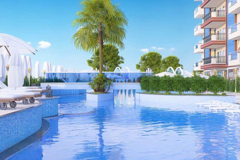 1+1 Leilighet  i Mahmutlar, Antalya, Tyrkia Nr. 168385 - 6