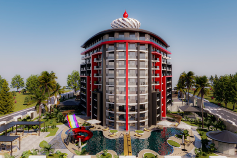 1+1 Apartment  in Gazipasa, Antalya, Turkey No. 168382