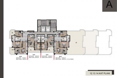 Apartment for sale  in Mersin, Turkey, 65m2, No. 185985 – photo 23