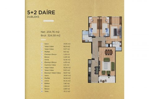 Wohnung  in Beylikduezue, Istanbul, Türkei Nr. 176602 - 15