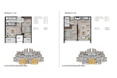 Leilighet i Sariyer, Istanbul, Tyrkia Nr. 176603 - 13