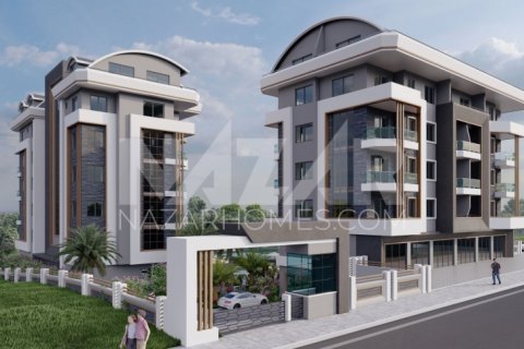 1+1 Lägenhet  i Alanya, Antalya, Turkiet Nr. 189816 - 5