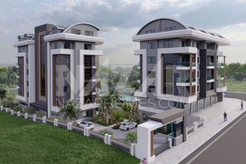 1+1 Lägenhet  i Alanya, Antalya, Turkiet Nr. 189816 - 15