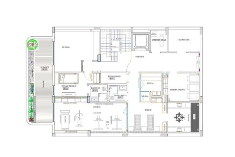5+5 Villa  i Bodrum, Mugla, Tyrkia Nr. 179316 - 18