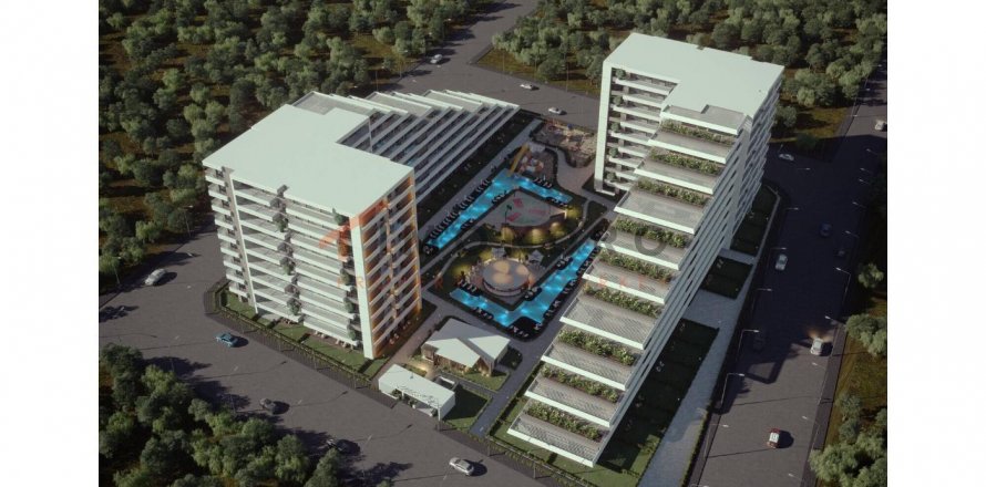 1+1 Leilighet i Aksu, Antalya, Tyrkia Nr. 169716