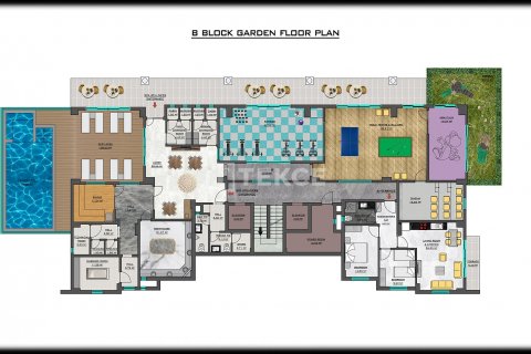 Продажа квартиры  в Аланье, Анталье, Турция 1+1, 57м2, №166967 – фото 2