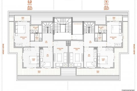 1+1 Leilighet i Avsallar, Antalya, Tyrkia Nr. 180048 - 22