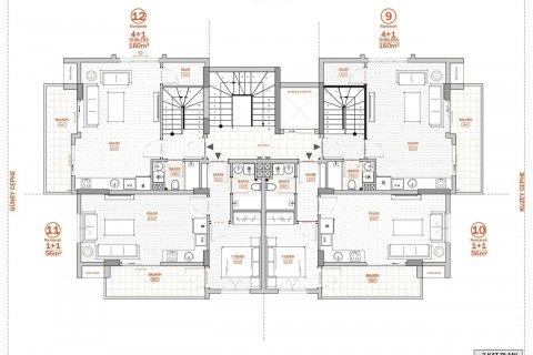 1+1 Leilighet i Avsallar, Antalya, Tyrkia Nr. 180048 - 20