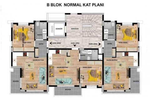 Daire  1+1  Antalya, Türkiye №180072 - 24