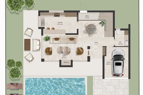 3+1 Villa i Girne, Nr. 194054 - 10