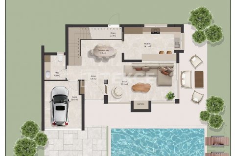 3+1 Villa i Girne, Nr. 194054 - 12