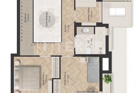 3+1 Villa i Girne, Nr. 194054 - 11