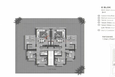 Продажа квартиры в Гирне, Северный Кипр 1+1, 65м2, №194061 – фото 24