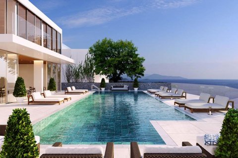 Wohnung in Bodrum, Mugla, Türkei Nr. 186571