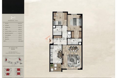 Apartment for sale in Basaksehir, Istanbul, Turkey, 3 bedrooms, 157m2, No. 211351 – photo 7