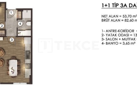 Daire 3+1 İstanbul, Türkiye №161607 - 4