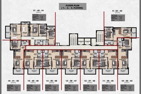 Apartment for sale in Alanya, Antalya, Turkey, 37m2, No. 186407 – photo 11