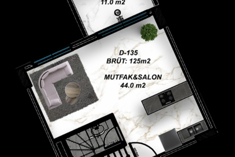 2+1 Penthouse i Gazipasa, Antalya, Tyrkiet Nr. 168919 - 20