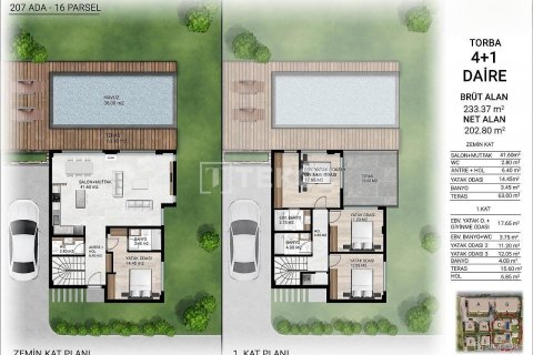 Villa for sale  in Bodrum, Mugla, Turkey, 4 bedrooms, 234m2, No. 193166 – photo 23