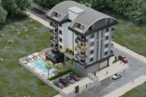 1+1 Lägenhet  i Alanya, Antalya, Turkiet Nr. 179674