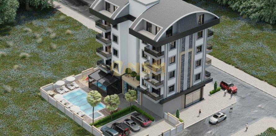 1+1 Apartment  in Alanya, Antalya, Turkey No. 179674