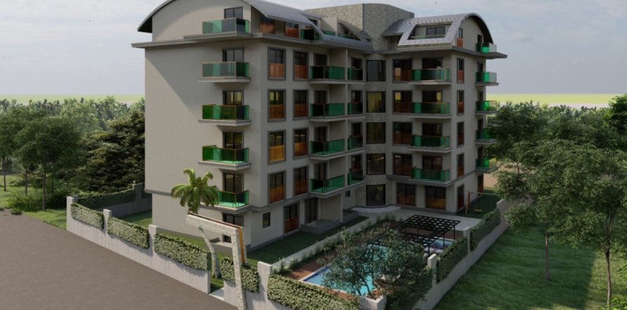 1+1 Wohnung  in Alanya, Antalya, Türkei Nr. 179581