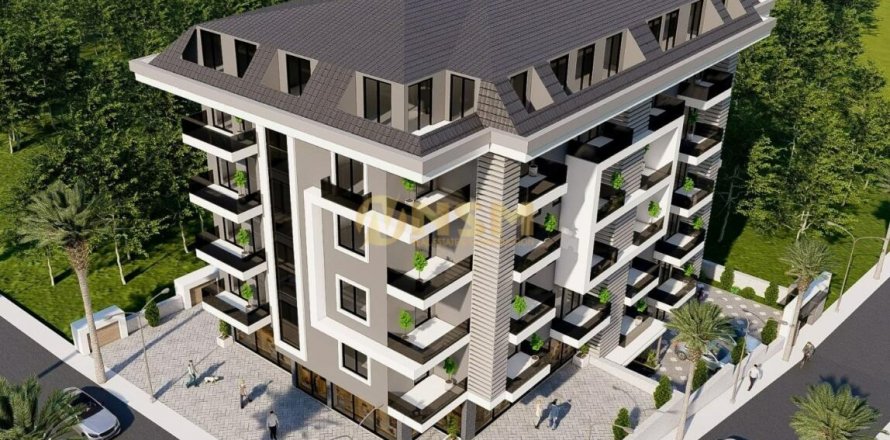 1+1 Leilighet i Alanya, Antalya, Tyrkia Nr. 179673