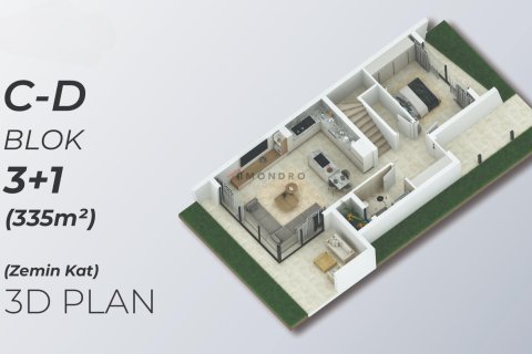 Villa for sale in Tatlisu, Famagusta, Northern Cyprus, 3 bedrooms, 262m2, No. 176585 – photo 23