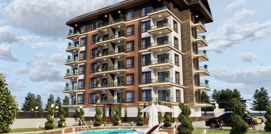 1+1 Apartment in Alanya, Antalya, Turkey No. 179474