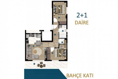 Apartment for sale  in Kepez, Antalya, Turkey, 60m2, No. 185280 – photo 10
