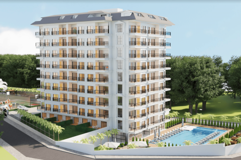 1+1 Lejlighed i Alanya, Antalya, Tyrkiet Nr. 181705