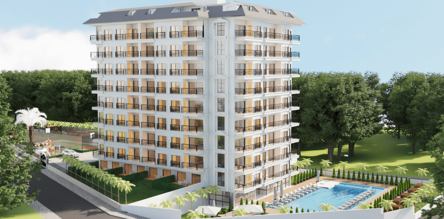 Daire 1+1 Alanya, Antalya, Türkiye №181705