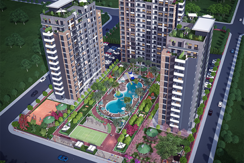 Daire  1+1  Mersin, Türkiye №181636