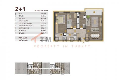 1+1 Lägenhet i Zeytinburnu, Istanbul, istanbul, Turkiet Nr. 171313 - 19