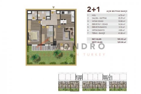1+1 Lägenhet i Zeytinburnu, Istanbul, istanbul, Turkiet Nr. 171313 - 21