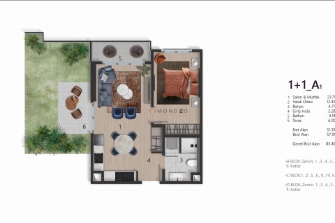 Apartment for sale in Beyoglu, Istanbul, Turkey, 2 bedrooms, 129m2, No. 171311 – photo 10
