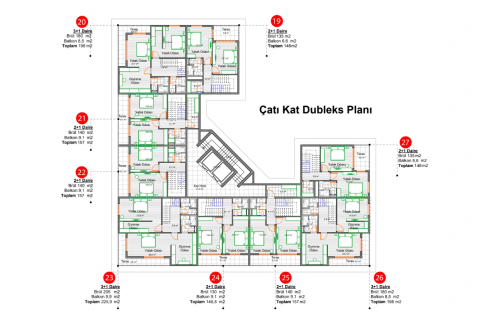 Apartment for sale in Konakli, Antalya, Turkey, 1 bedroom, 72m2, No. 179921 – photo 9