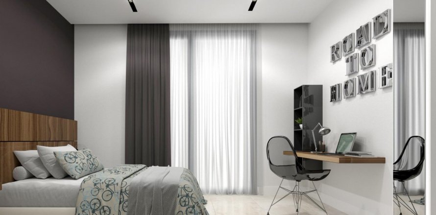 Квартира в MANZARA LOFT 1+1, Мугла, Турция №165634