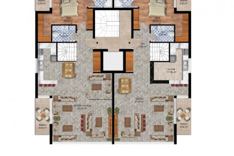 Wohnung in Antalya, Türkei Nr. 188604 - 3