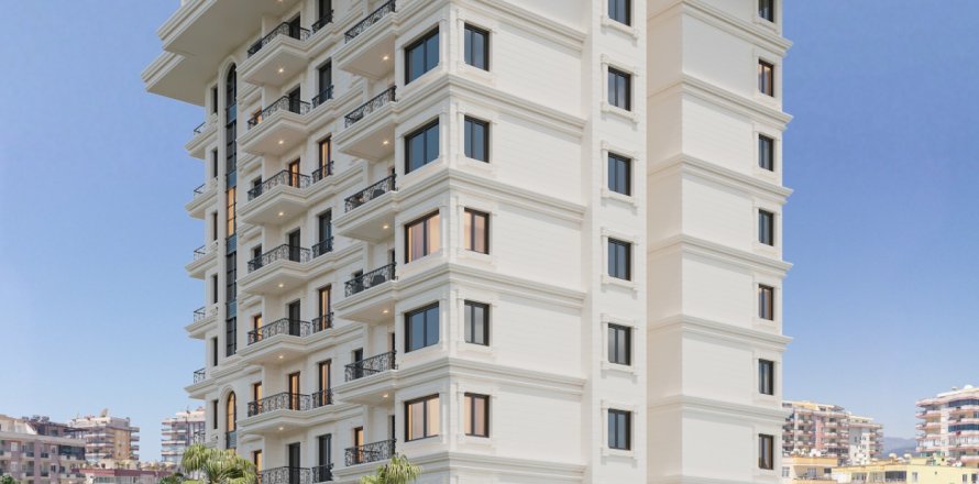1+1 Lejlighed  i Alanya, Antalya, Tyrkiet Nr. 181396