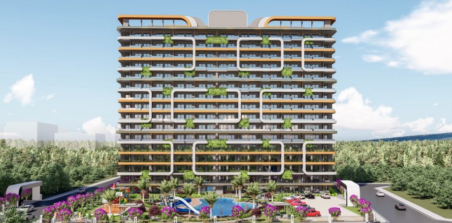 2+1 Lejlighed  i Mersin, Tyrkiet Nr. 181484