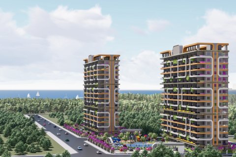 2+1 Lejlighed  i Mersin, Tyrkiet Nr. 181483 - 9