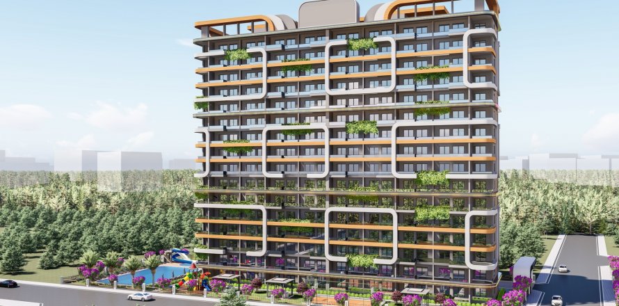 2+1 Lejlighed  i Mersin, Tyrkiet Nr. 181483