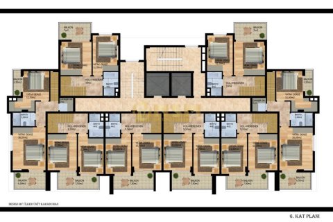 1+1 Leilighet i Alanya, Antalya, Tyrkia Nr. 179662 - 17