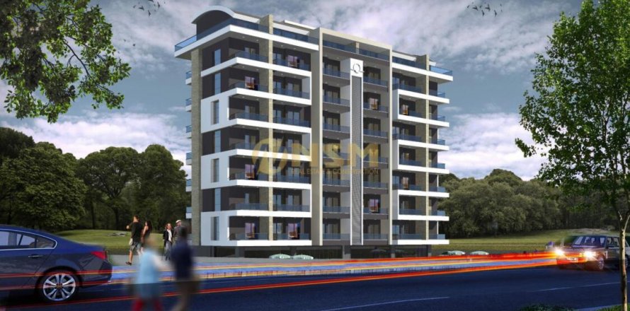 1+1 Leilighet i Alanya, Antalya, Tyrkia Nr. 179662