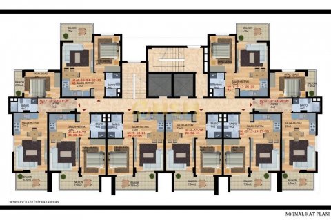 1+1 Leilighet i Alanya, Antalya, Tyrkia Nr. 179662 - 19