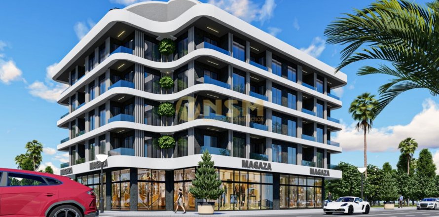 Daire 1+1 Alanya, Antalya, Türkiye №179773